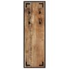vidaXL Coat Rack 35x8x110 cm Solid Rough Wood Mango