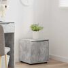 vidaXL Bathroom Cabinet Concrete Grey 40.5 x 40 x 44 cm