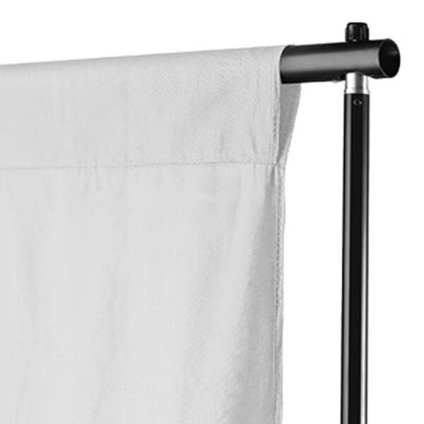 vidaXL Backdrop Cotton without Stand White 600x300 cm