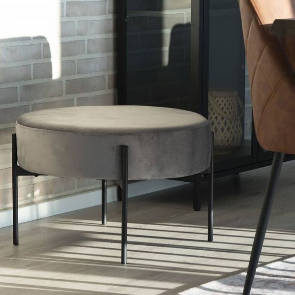 House Nordic Pouf Evie Grey