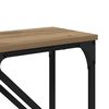 vidaXL Console Table 2 pcs Artisan Oak 100 x 28 x 75 cm