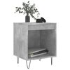 vidaXL Bedside Cabinets 2 pcs Concrete Grey 40x35x50 cm Engineered Wood