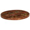 vidaXL Table Top &Oslash; 40x3.8 cm Round Solid Wood Reclaimed