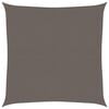 vidaXL Sunshade Sail 160 g/m² Anthracite 5x5 m HDPE
