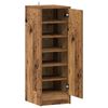 vidaXL Shoe Cabinet Artisan Oak 32x35x92 cm Engineered Wood