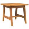 vidaXL Side Table Brown Solid Acacia wood
