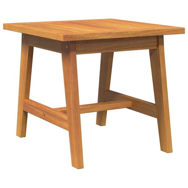 vidaXL Side Table Brown Solid Acacia wood