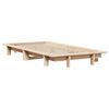 vidaXL Bed Frame without Mattress 100x200 cm Solid Wood Pine