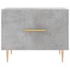 vidaXL Coffee Tables 2 pcs Concrete Grey 50x50x40 cm Engineered Wood