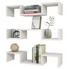 Homemania Wall Shelf Elegant 74.2x22x16.8cm White