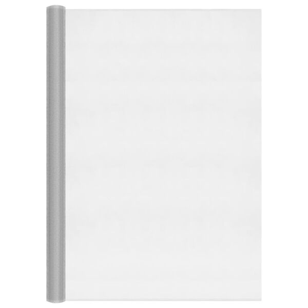 vidaXL Mesh Screen Aluminium 112X500 cm Silver