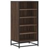 vidaXL Shoe Rack Brown Oak 48x38x97.5 cm Engineered Wood