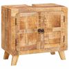 vidaXL Bathroom Cabinet Brown Solid Mango wood and Engineered wood