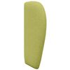 vidaXL Headboard Ear Green 40 x 23 x 6 cm Fabric
