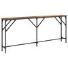 vidaXL Console Table Old Wood 180 x 23 x 75 cm