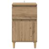 vidaXL Bedside Cabinet with Drawer 2 pcs Artisan Oak 40 x 35 x 70 cm