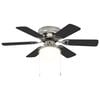 vidaXL Ceiling Fan with Light &Oslash; 82 cm Black