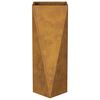 vidaXL Planter 2 pcs Rusty 30 x 30 x 75 cm Weathering Steel