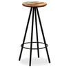 vidaXL Bar Stools 4 pcs Solid Reclaimed Wood