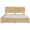 vidaXL Bed Frame with Drawer Sonoma Oak 180 x 200 cm Engineered Wood