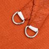 vidaXL Sunshade Sail 160 g/m&sup2; Rectangular Orange 5x8 m HDPE