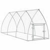 vidaXL Chicken Cage Silver 300x105x120 cm Galvanised Steel