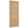 vidaXL Interior Door ORKDAL Brown 83 x 202 cm Plywood