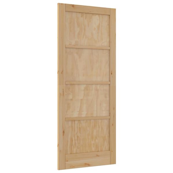 vidaXL Interior Door ORKDAL Brown 83 x 202 cm Plywood