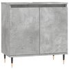 vidaXL 3 Piece Bathroom Cabinet Set Concrete Grey Engineered Wood