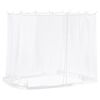 vidaXL Mosquito Net for Gazebo 220 mesh White 2 x 2 x 2 m Polyester