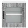 vidaXL Kitchen Cabinet 2 pcs Grey Sonoma 40 x 31 x 40 cm