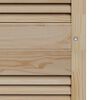 vidaXL Cabinet Door Natural 201 x 2.1 x 59.5 cm Solid Pine Wood