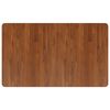 vidaXL Bathroom Countertop Dark Brown 100x60x1.5cm Treated Solid Wood