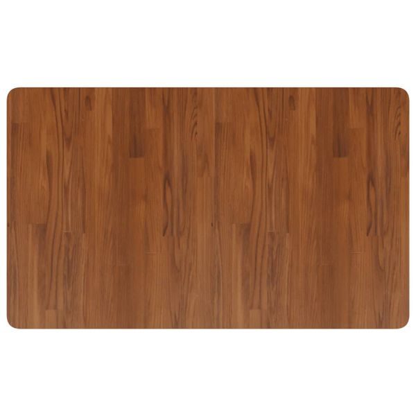 vidaXL Bathroom Countertop Dark Brown 100x60x1.5cm Treated Solid Wood
