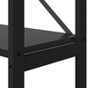 vidaXL Bookshelf Black Oak 40 x 30 x 189.5 cm Engineered Wood