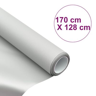 vidaXL Projection Screen Fabric Metallic PVC 84" 4:3