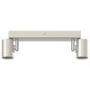 vidaXL Ceiling Spotlight Nickel 26 x 6.5 x 11.5 cm Metal