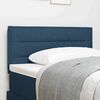 vidaXL Headboard with Headboard Blue 80 cm Faux Leather