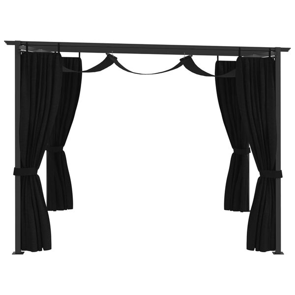 vidaXL Gazebo 4x3 m Anthracite