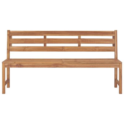 vidaXL Garden Bench 170 cm Solid Teak Wood