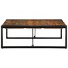 vidaXL Coffee Table Multicolour 100x100x35 cm Solid Wood Reclaimed