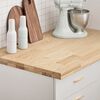 vidaXL Kitchen Worktop 100x63.5x4 cm Solid Wood Oak Rectangular