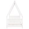 vidaXL Kids Bed Frame White 80x200 cm Solid Wood Pine