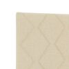vidaXL Headboard with Headboard Cream 80 cm Faux Leather