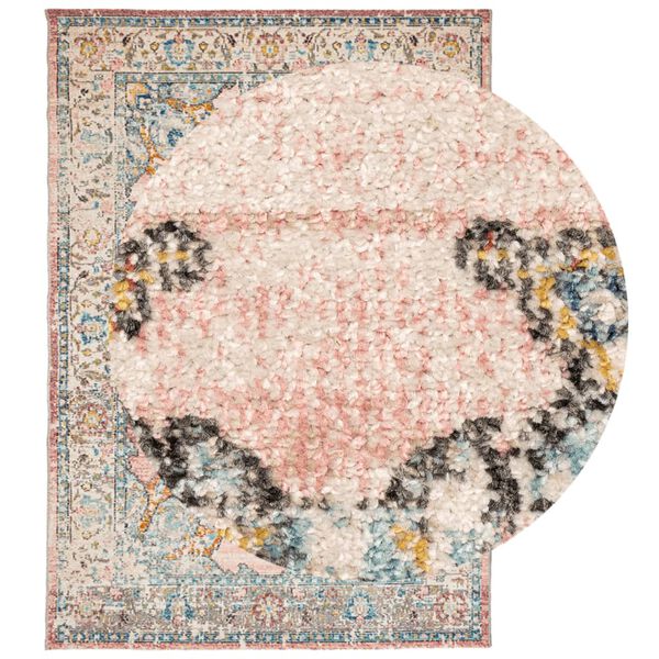 vidaXL Rug ARBIZU Indoor and Outdoor Vintage Design 140x200 cm