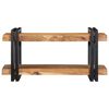 vidaXL Wall Shelf 70x33x35 cm Solid Wood Acacia