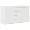 vidaXL Sideboard White 120 x 36 x 69 cm Engineered Wood