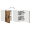 vidaXL Kitchen Cabinet Kalmar 2 pcs Old Wood 30 x 31 x 40 cm