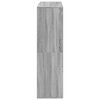 vidaXL Room Divider Grey Sonoma 100x33x115 cm Engineered Wood