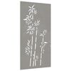 vidaXL Garden Wall Decoration 105x55 cm Corten Steel Bamboo Design